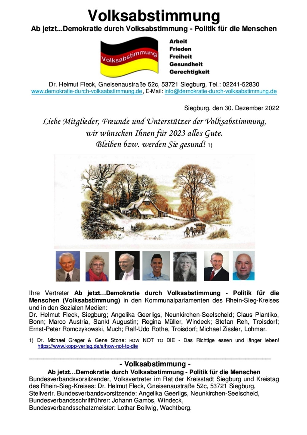 Neujahrsbrief